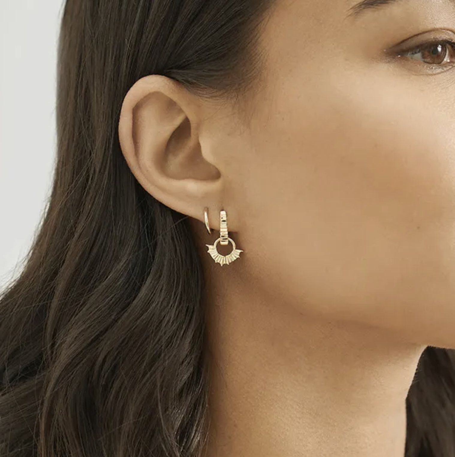 Solaris Hoop Earrings