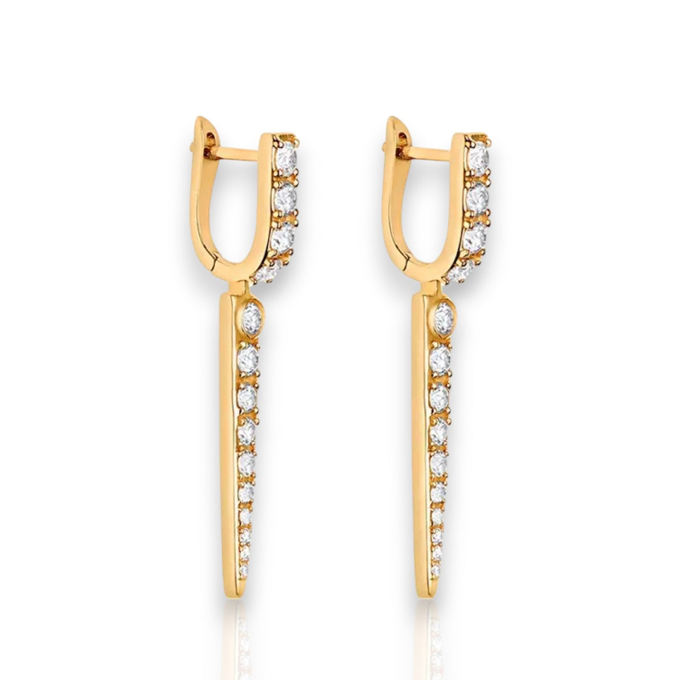 Luxe Arc Drop Earrings