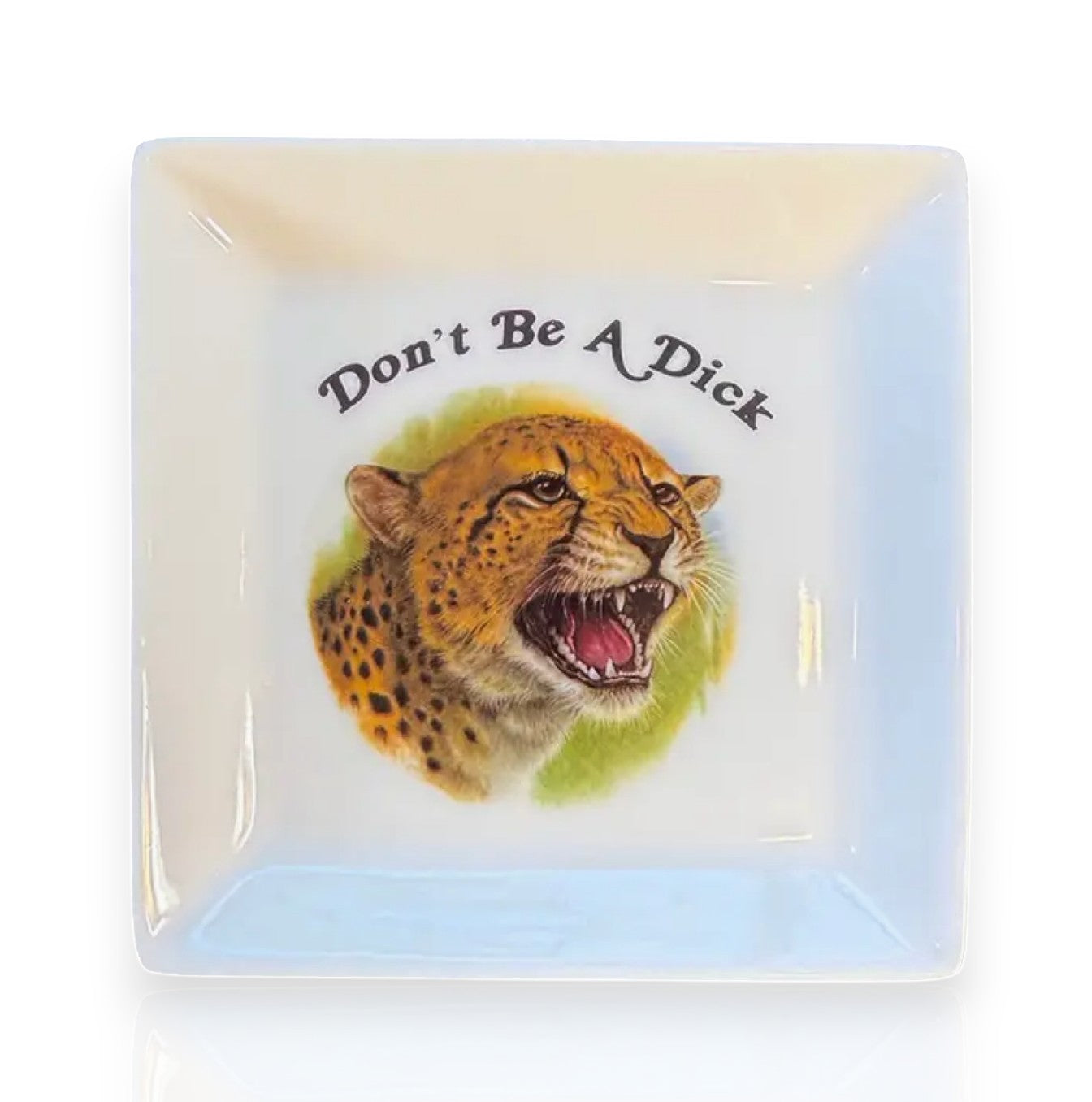 Don't Be A Dick Cat Trinket Tray