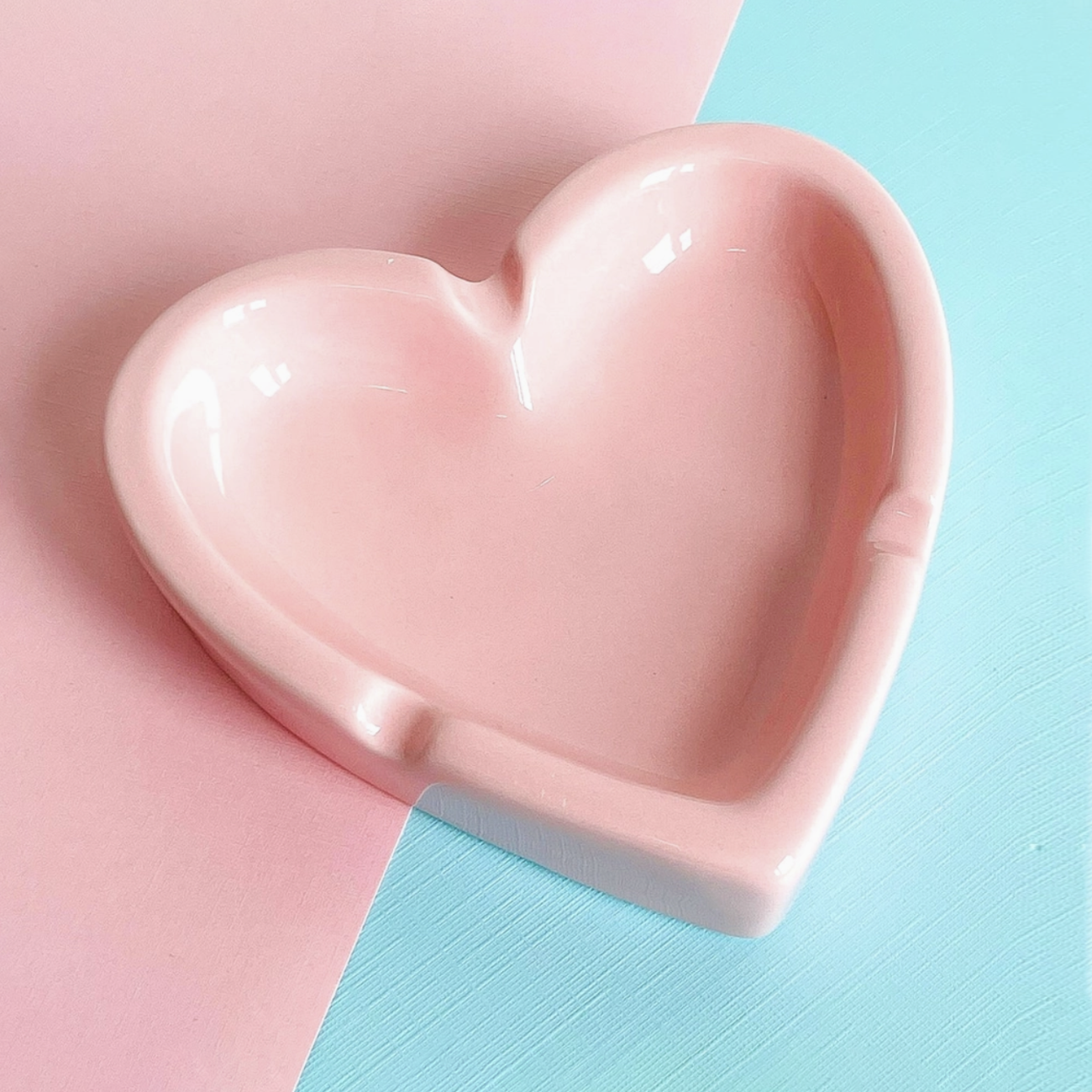 Candy Heart Ashtray