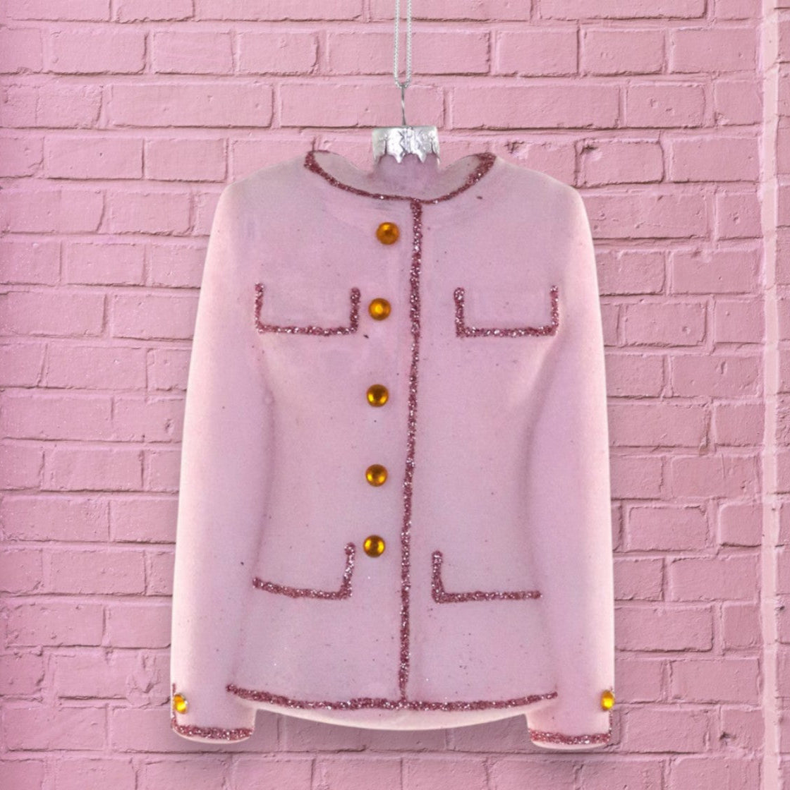 Luxe Tweed Jacket Ornament