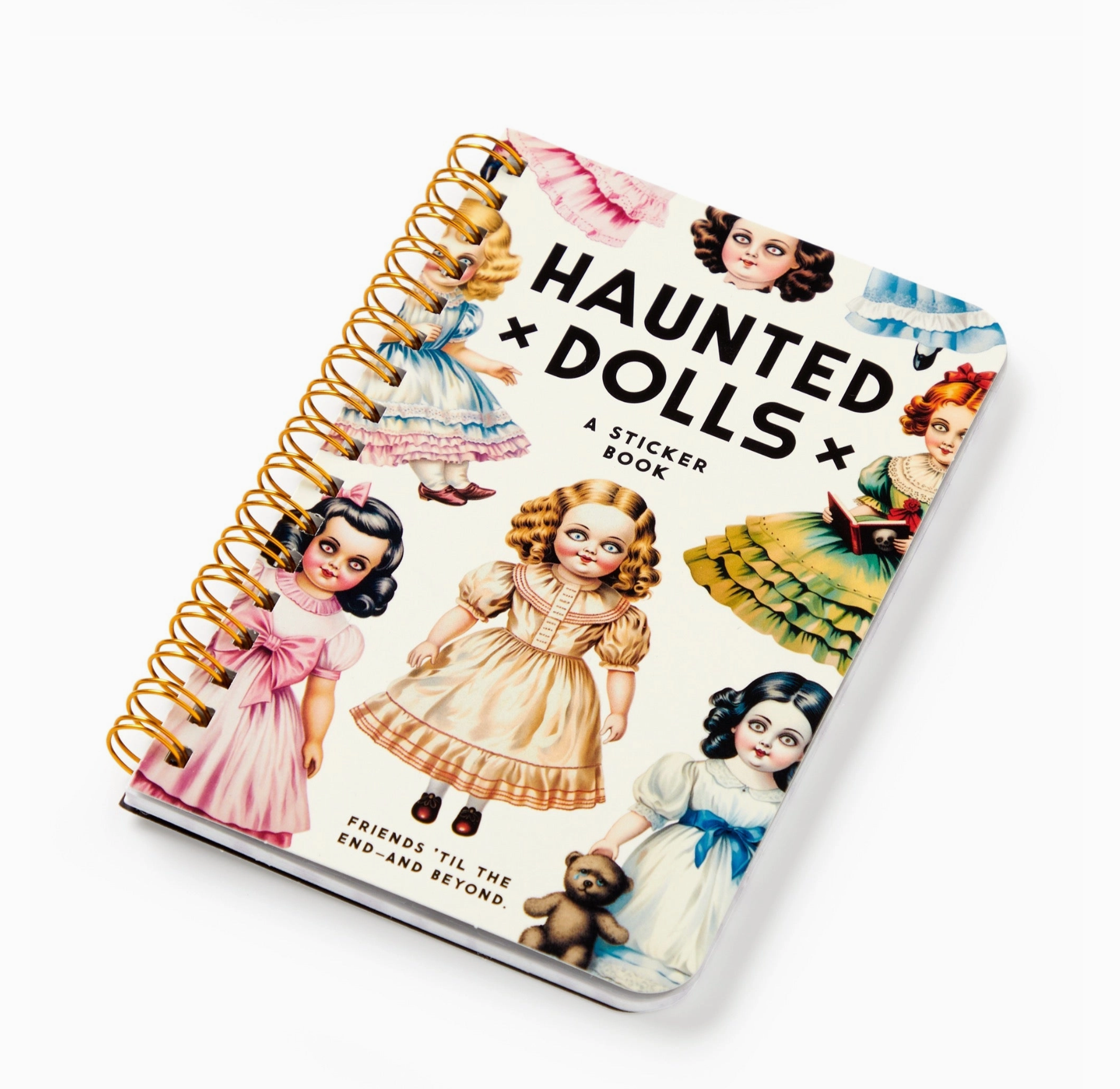 Brass Monkey Haunted Dolls Sticker Book