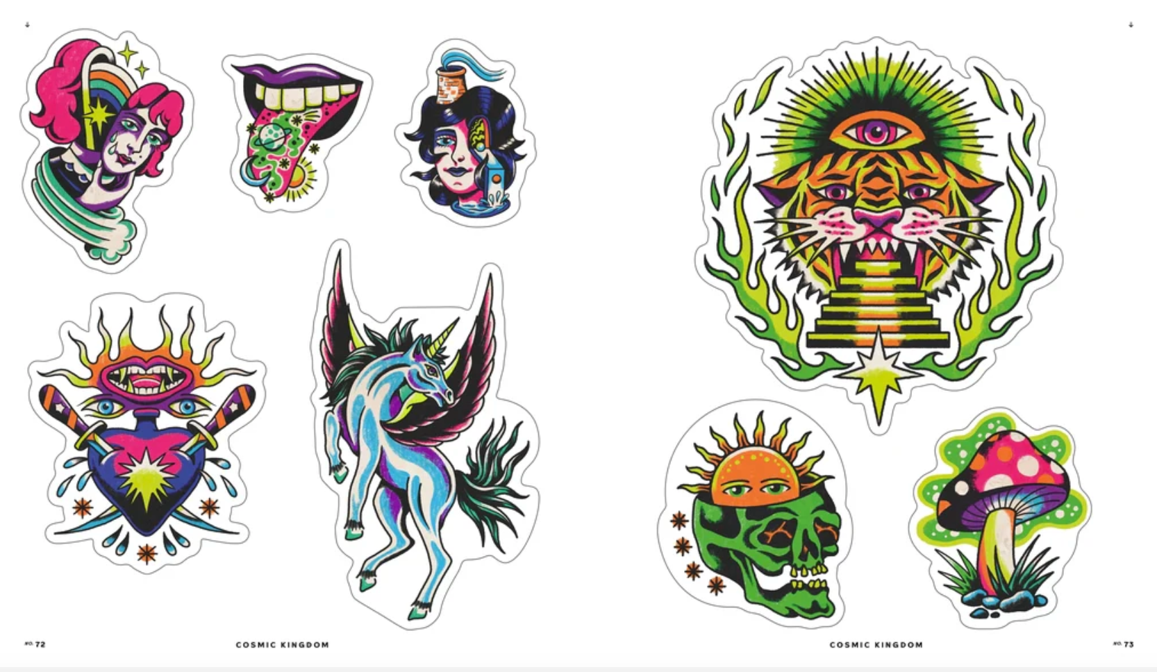 The Tattoo Sticker Book
