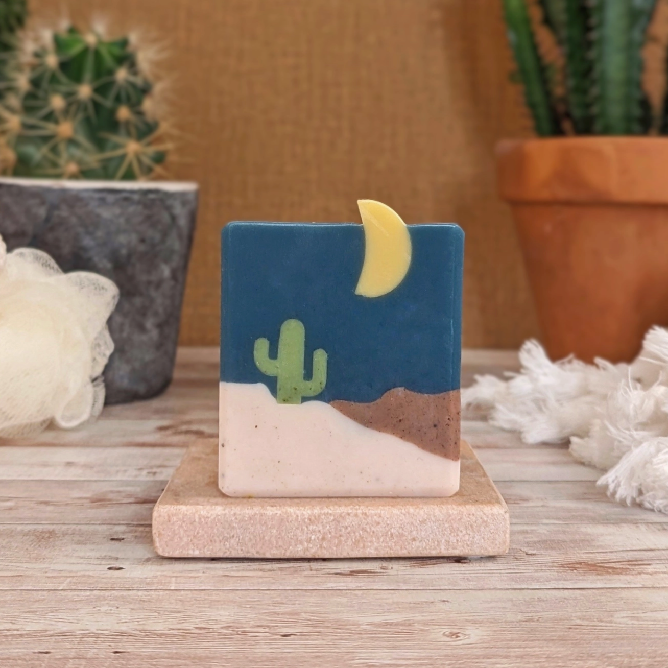 Twilight Saguaro Exfoliating Cactus Goats Milk Soap