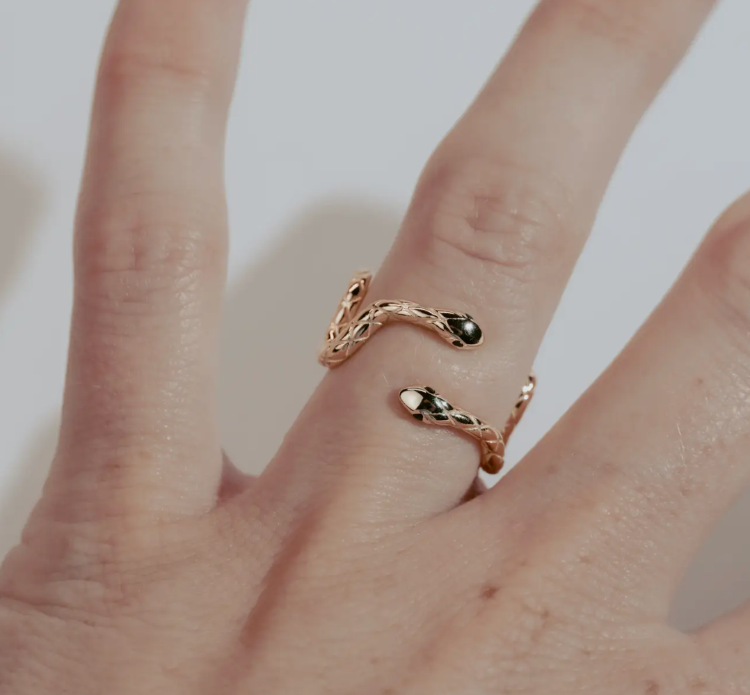 Serpent Coil Ring