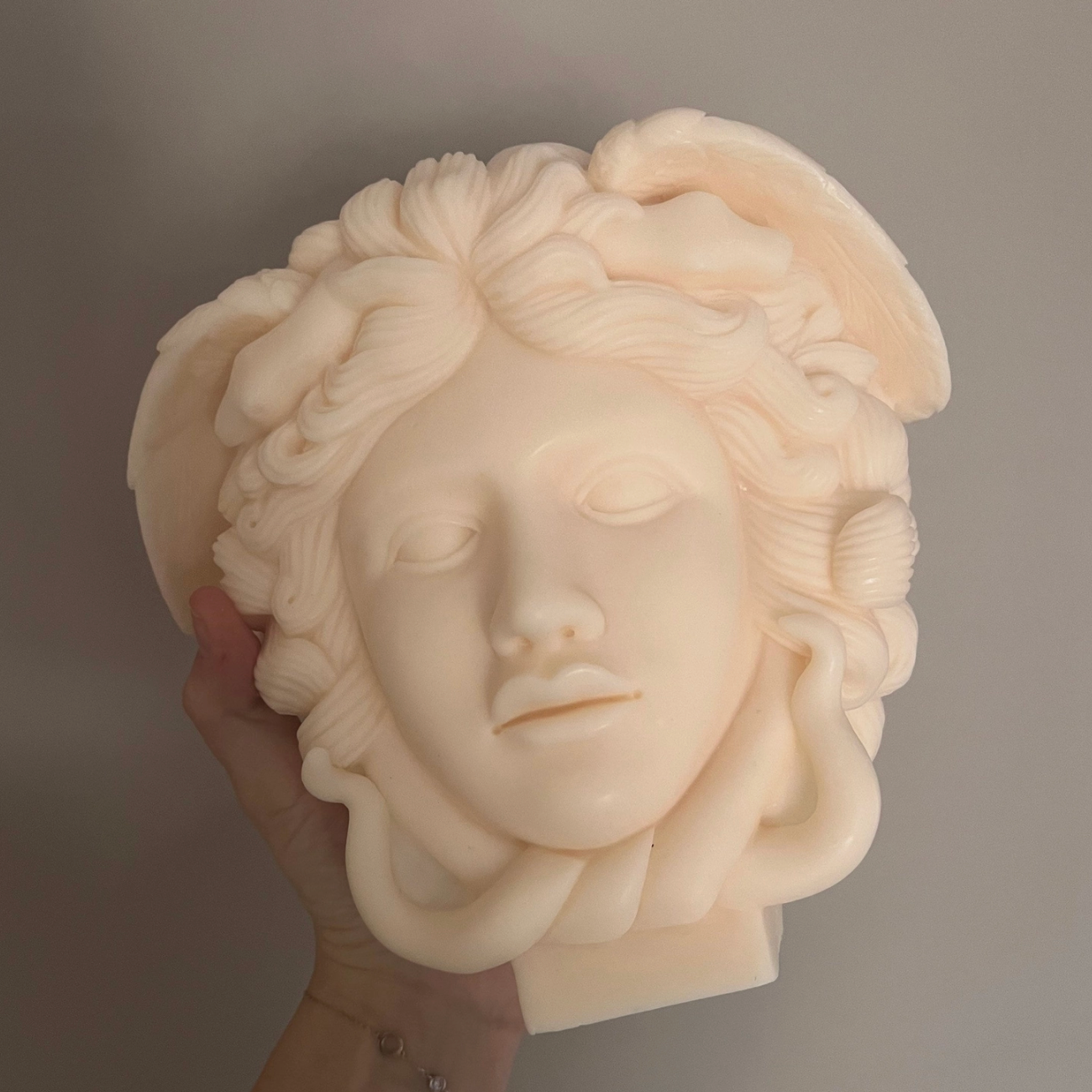Large Luxury Medusa Candle