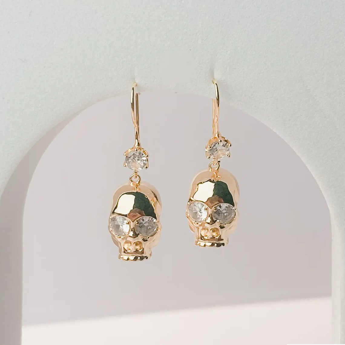 Vanitas Skull Drop Earrings