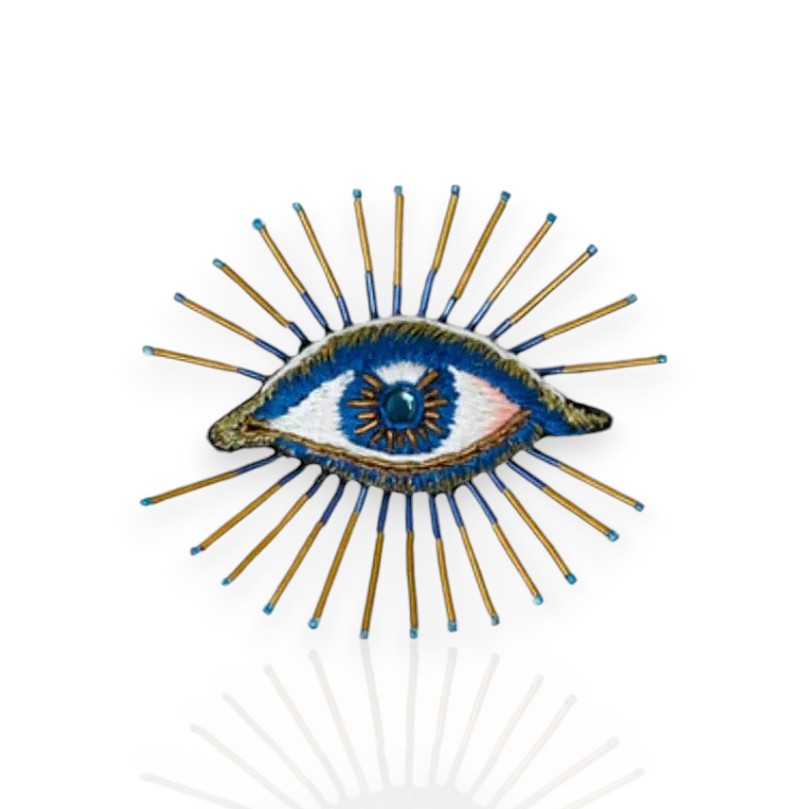Hand Embroidered Brooches