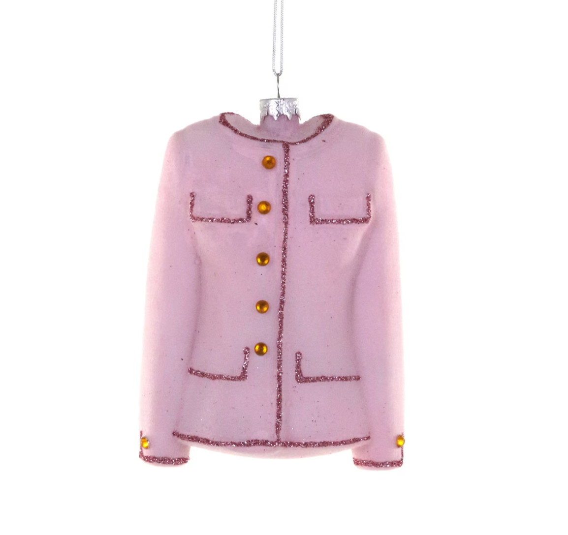 Luxe Tweed Jacket Ornament