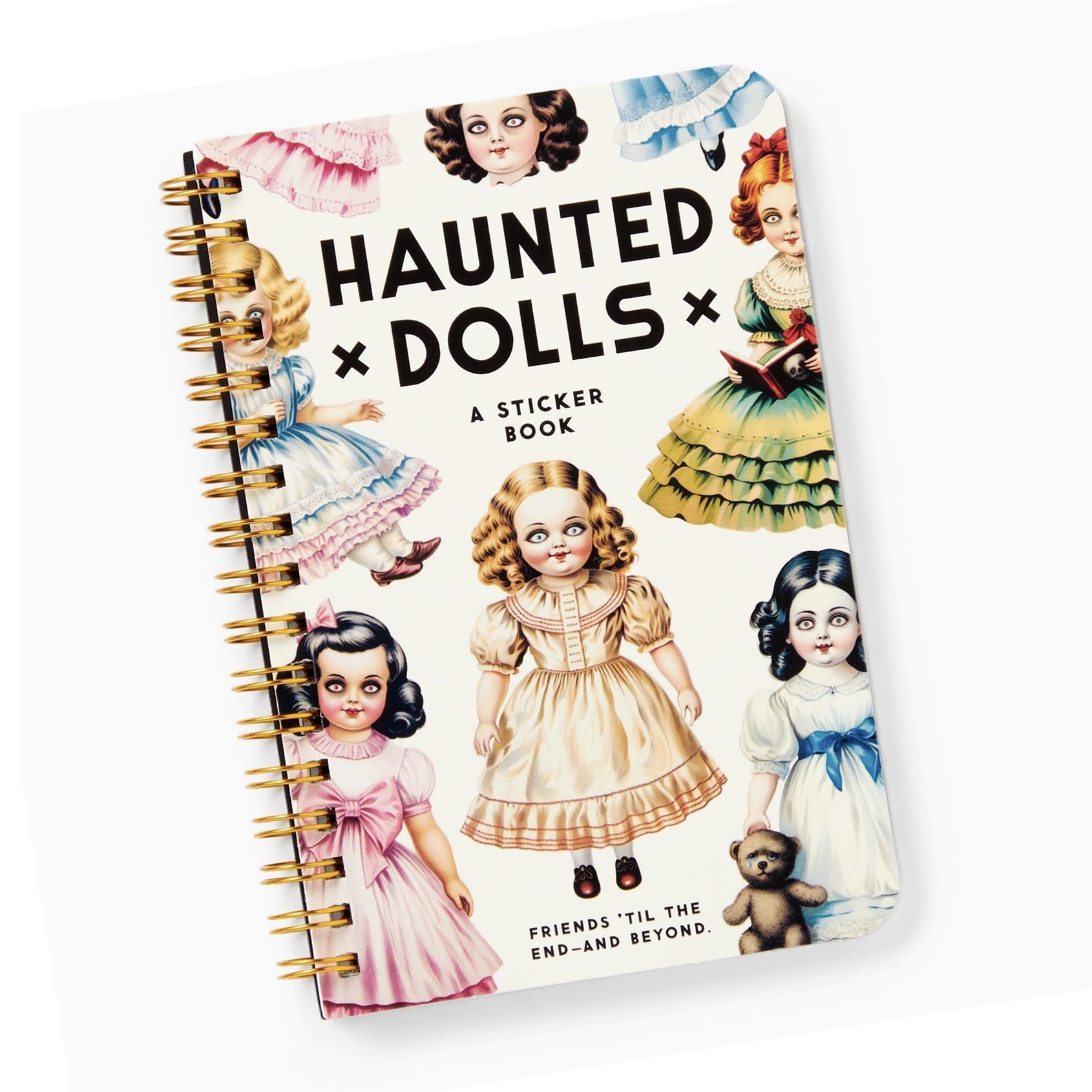 Brass Monkey Haunted Dolls Sticker Book