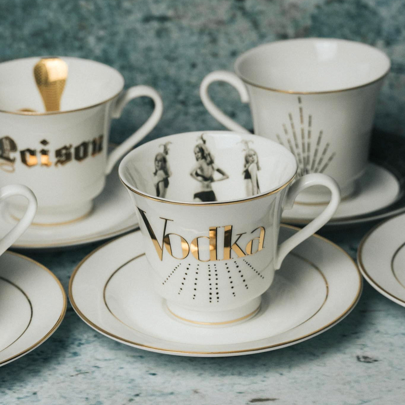 Tea Cup and Saucer - Vodka
