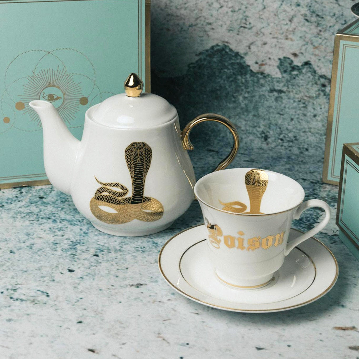 Tea Cup and Saucer - Poison