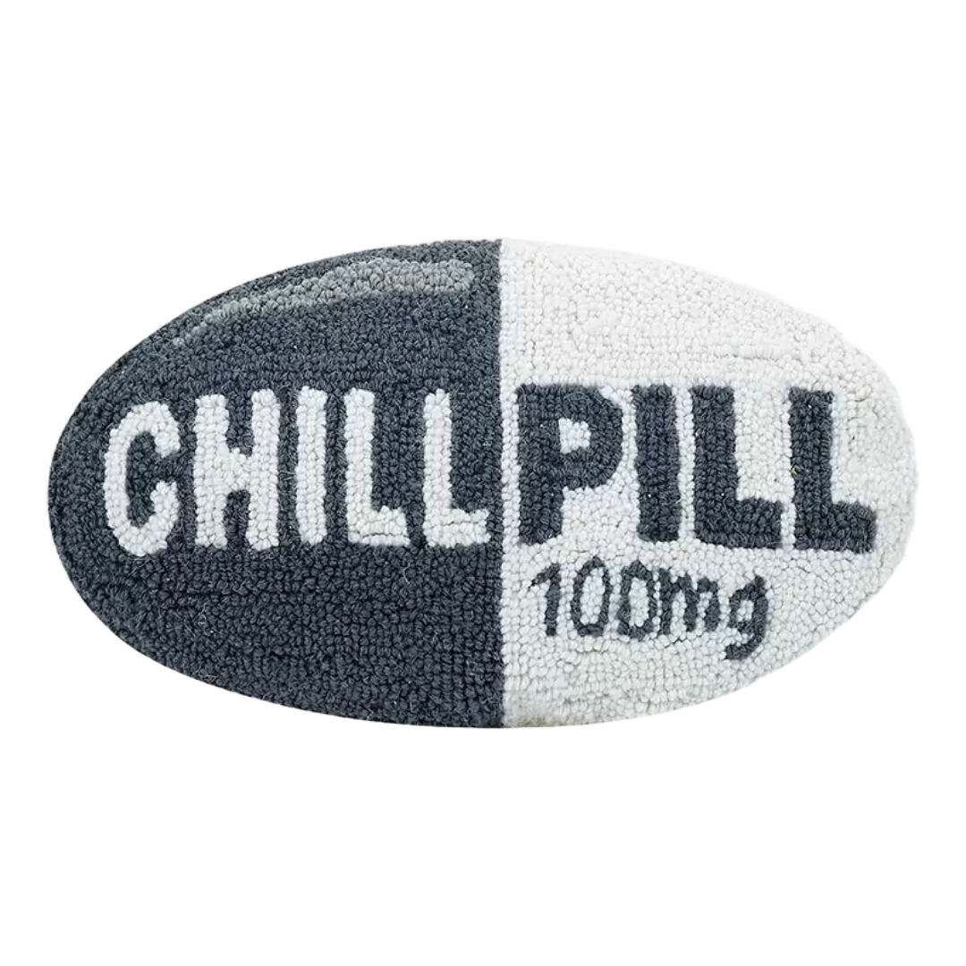 Chill Pill Hook Pillow