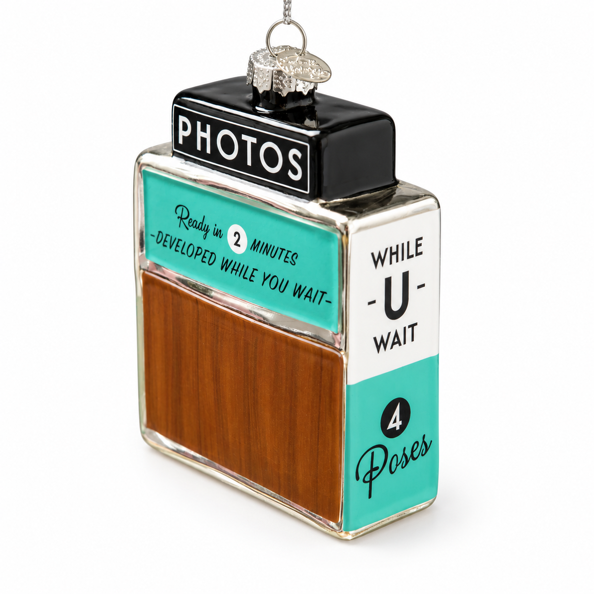 Photo Booth Holiday Ornament