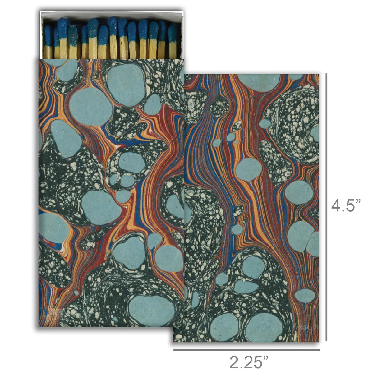 Blue Bubble Marble Matches