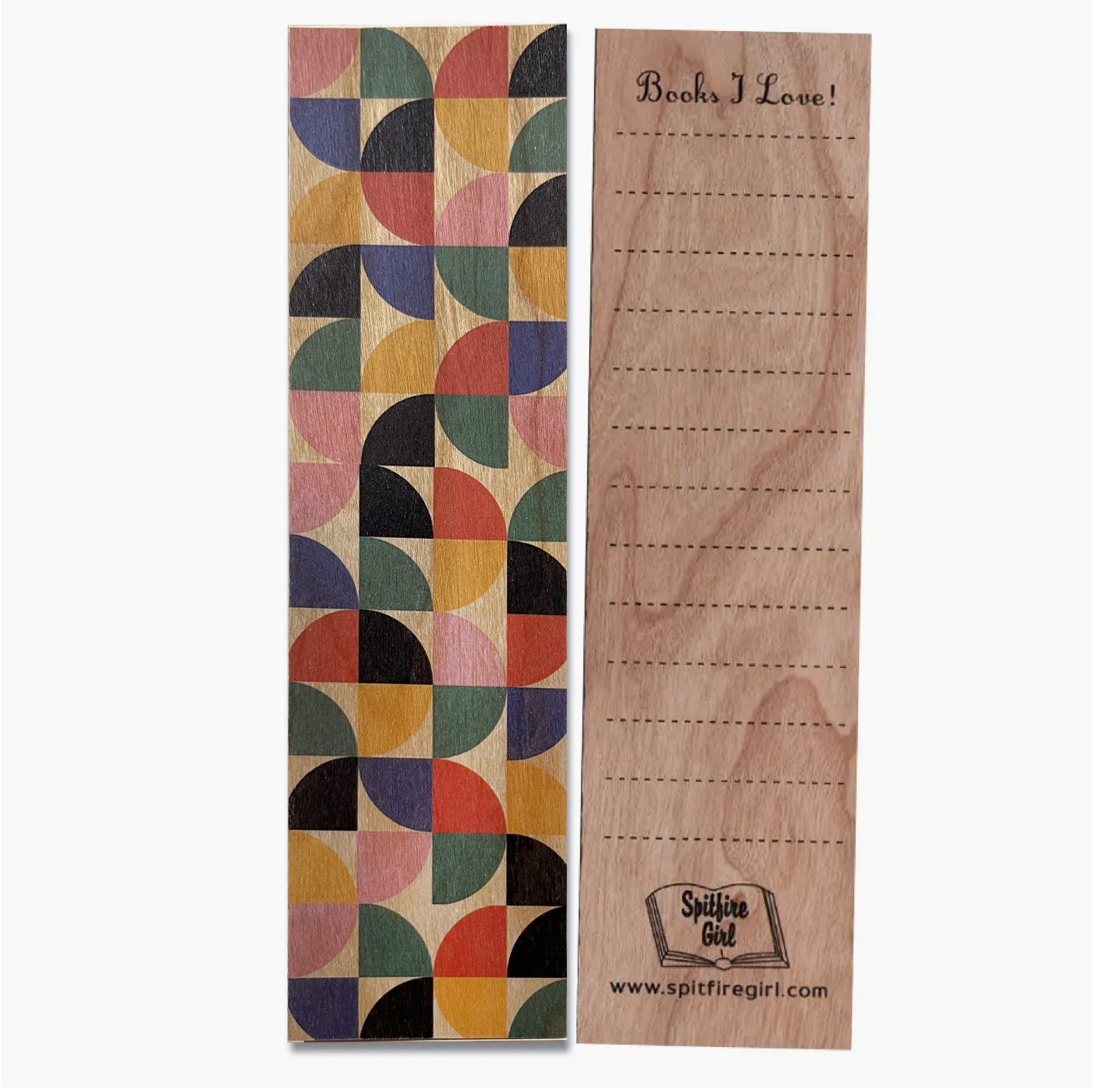 Wood Bookmark - Prismatica