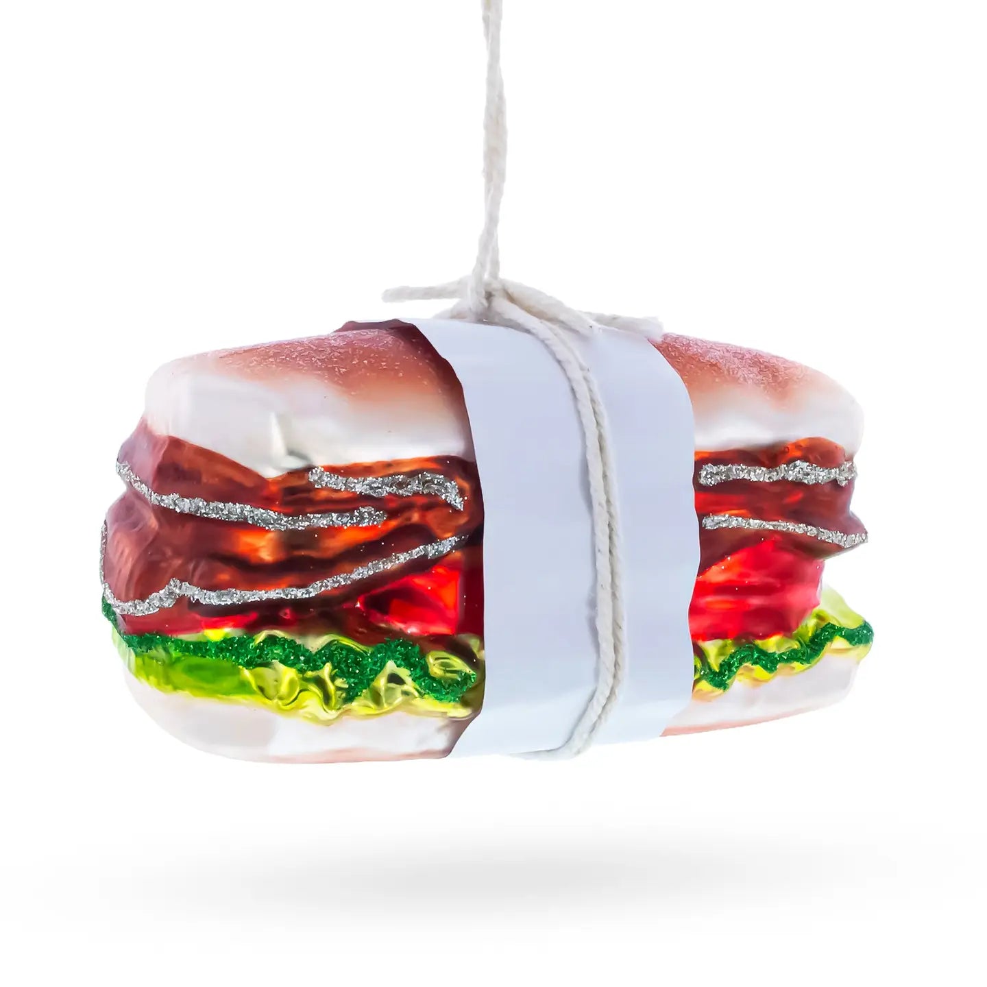 Fresh Sandwich Glass Ornament