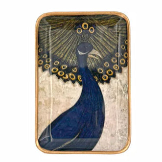 Souvenir De Famille Enameled Trays