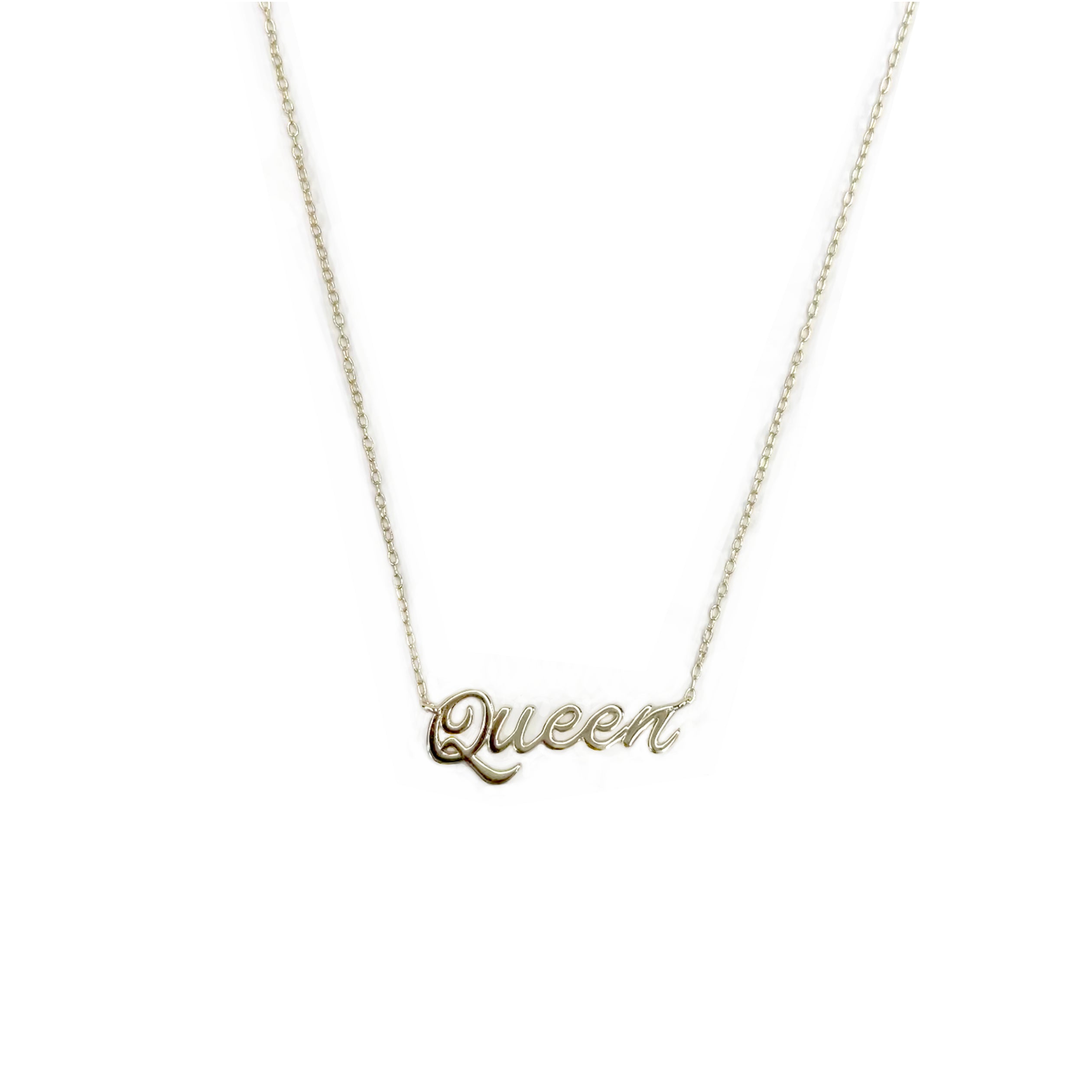 Gold Nameplate Necklaces