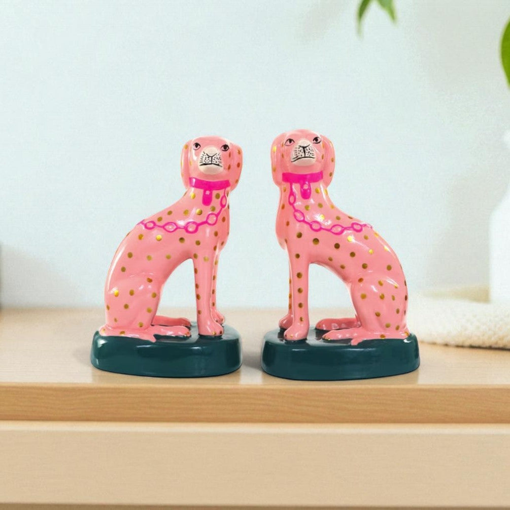 Staffordshire Dalmatians Set of 2