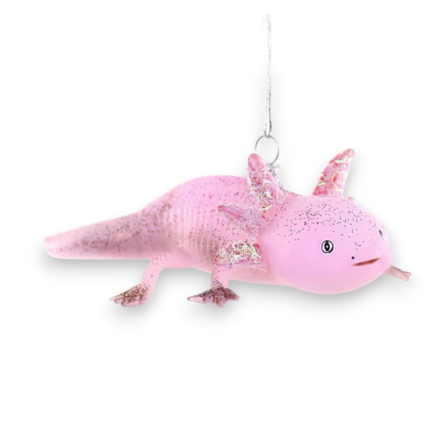 Axolotl Glass Ornament