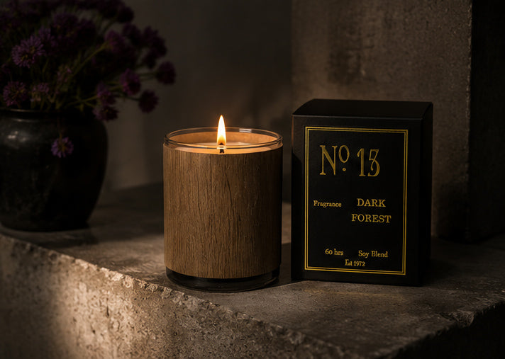 No. 15 Dark Forest Wood Candle
