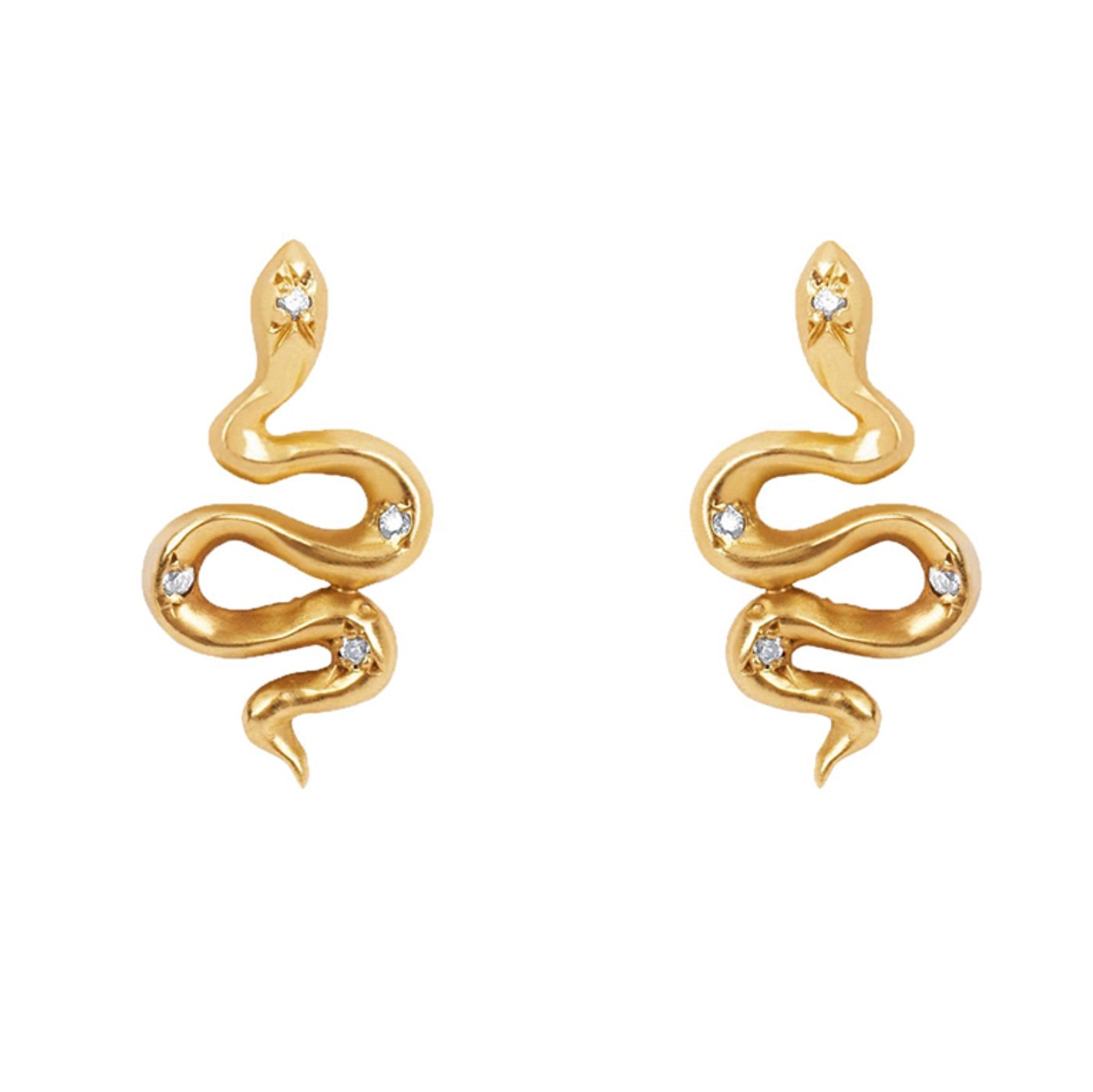 Transformation Snake Stud Earrings