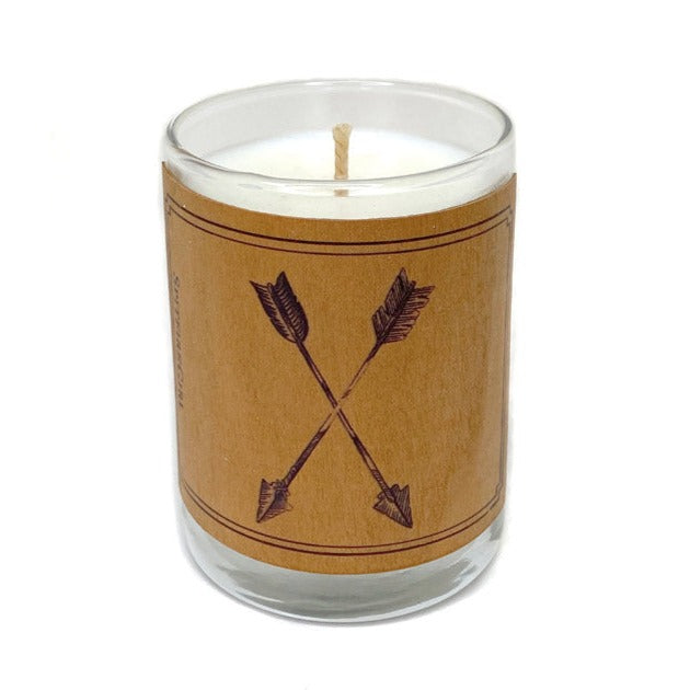 Votive Wood Candles Pictorial Images