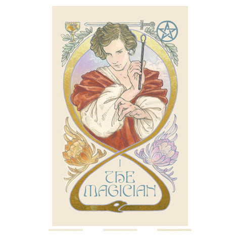 Ethereal Visions: Illuminated Tarot Deck