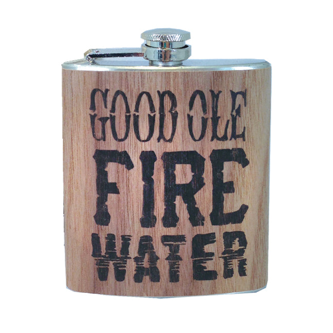 wood flask