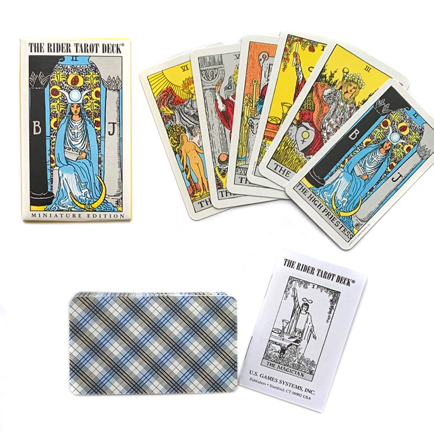 Miniature Rider Waite Tarot Deck