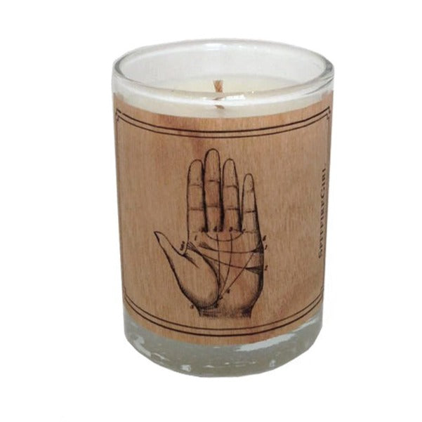 Votive Wood Candles Pictorial Images