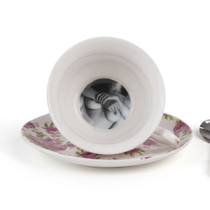 Lady Tarin Rose Teacup & Saucer Sets