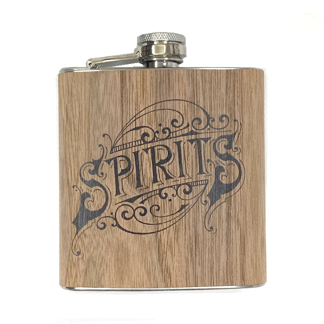 wood flask