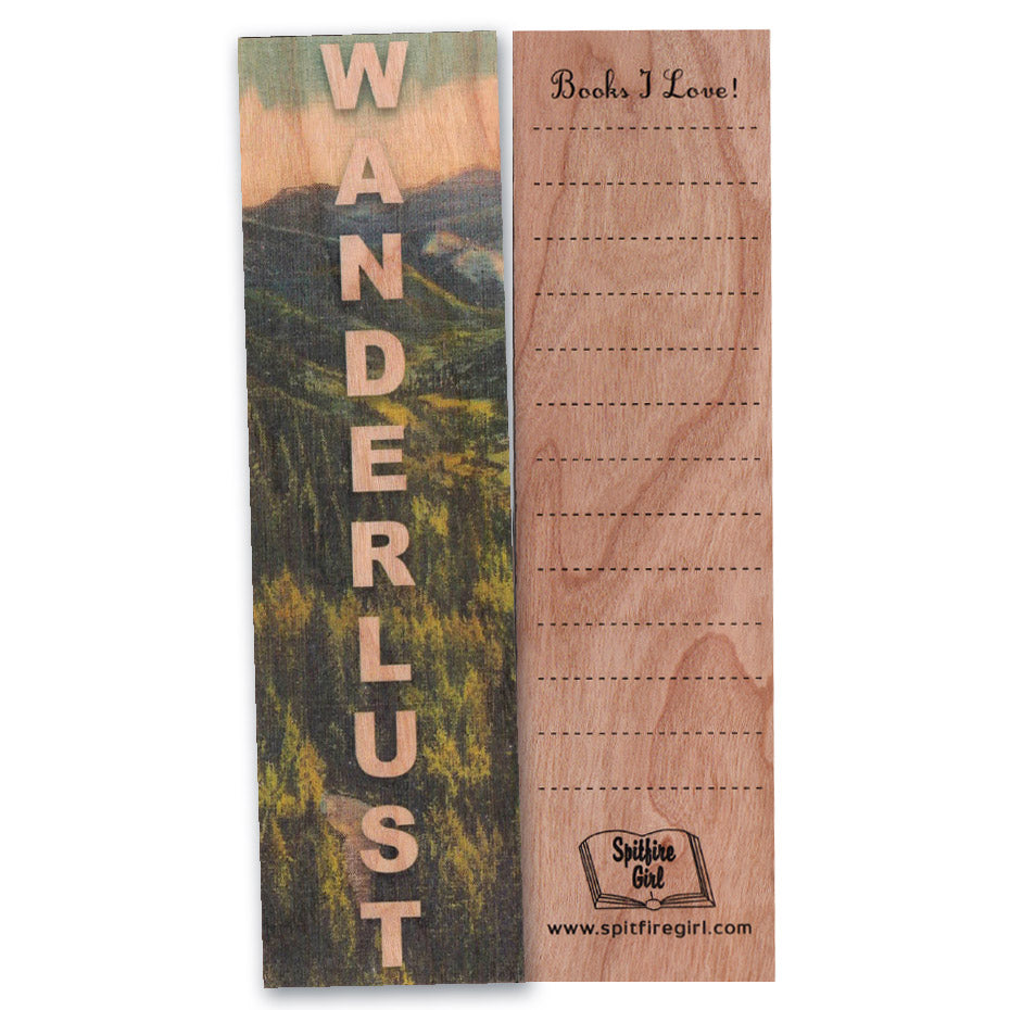 Wood Bookmarks Landscapes