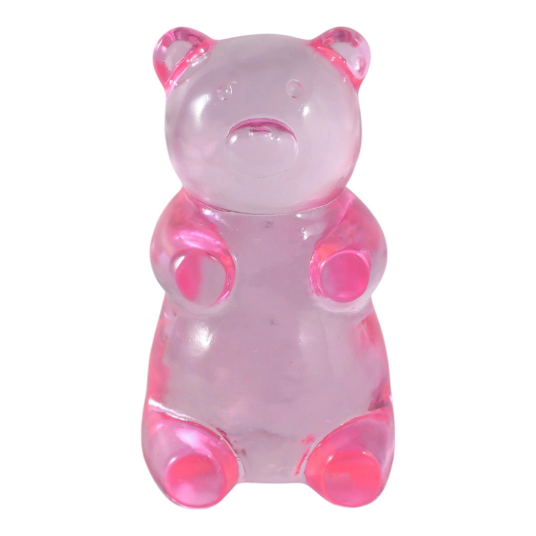 Pink Resin Happy Gummy Bear