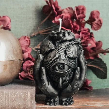 Third Eye Heart Pillar Candle