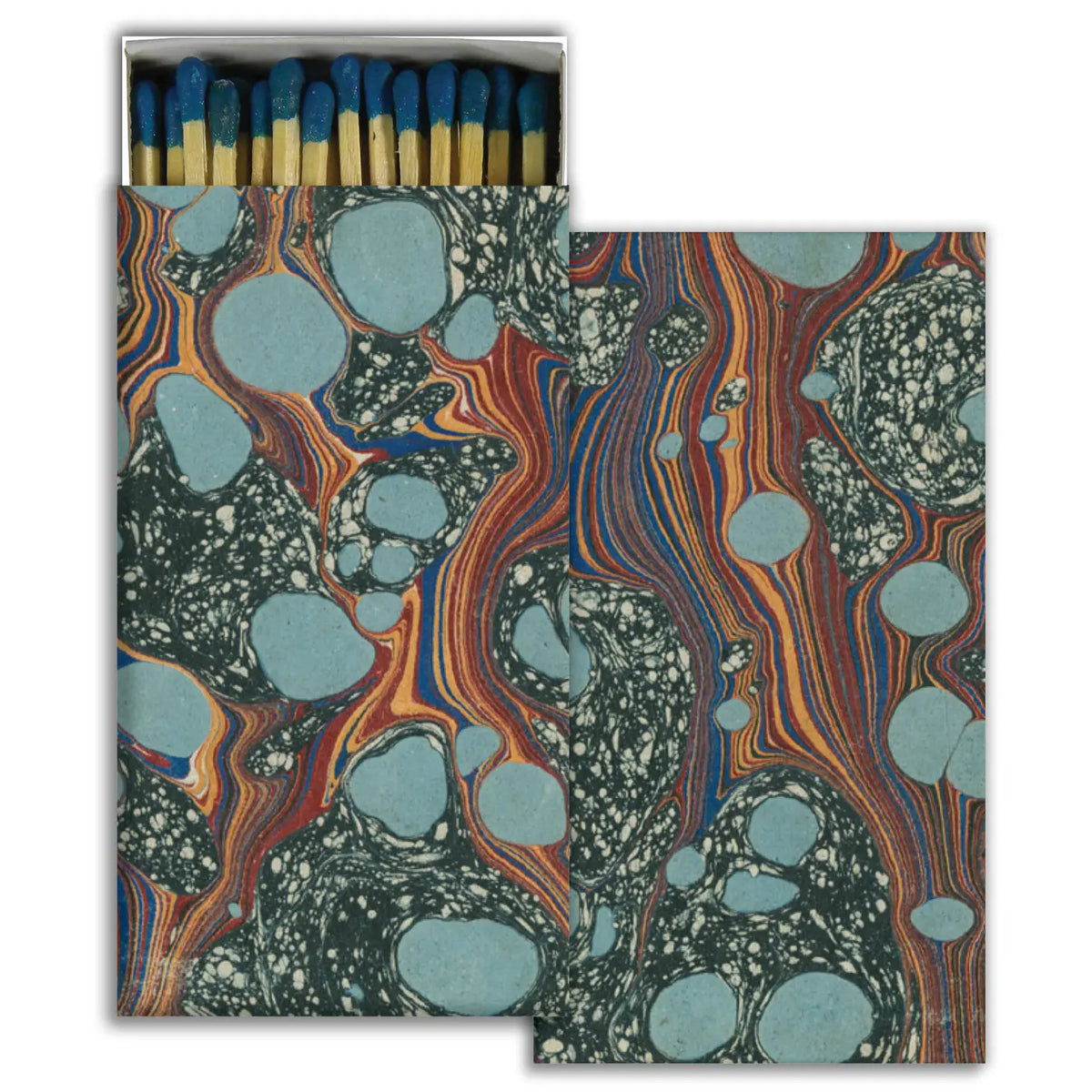 Blue Bubble Marble Matches