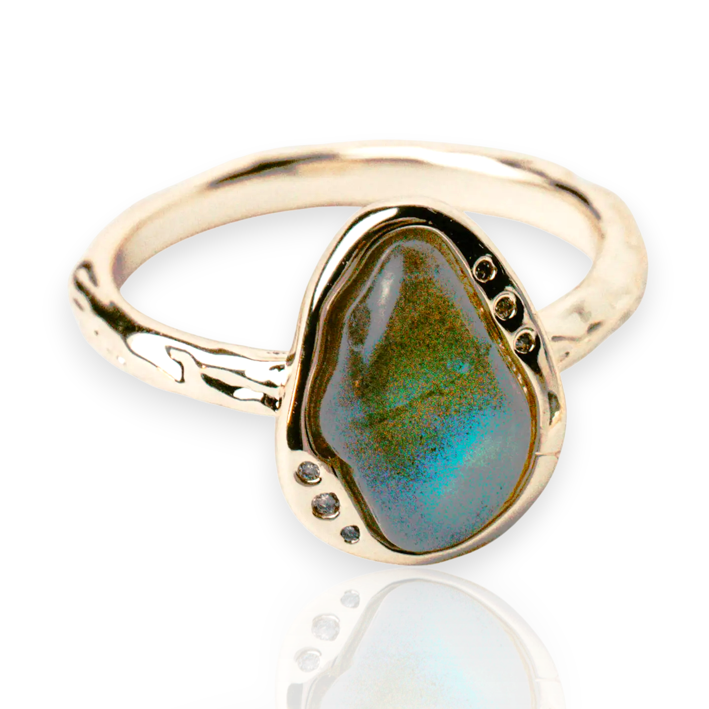 Labradorite Edge Ring