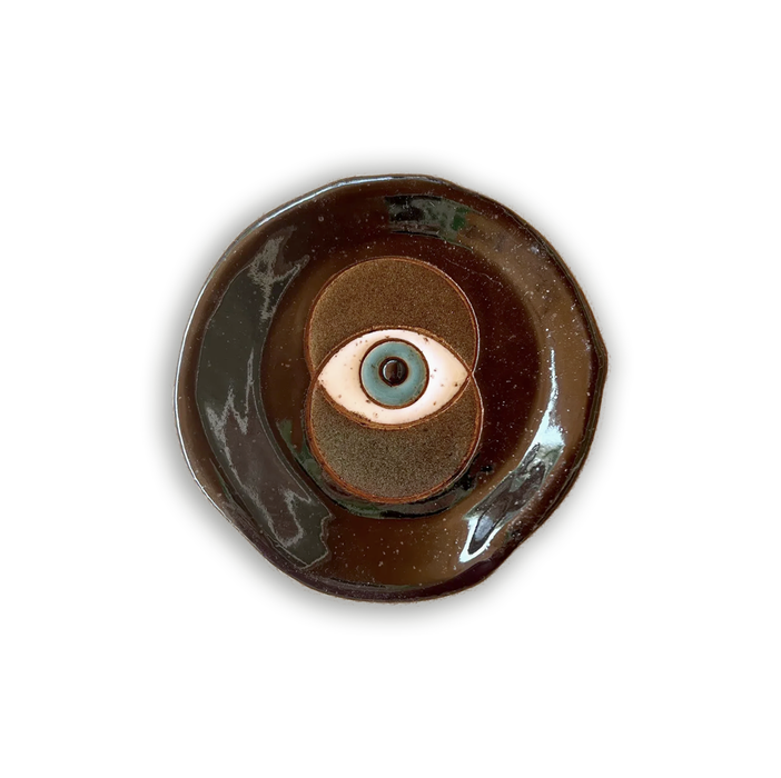 All Seeing Eye Ceramic Spoon Rest