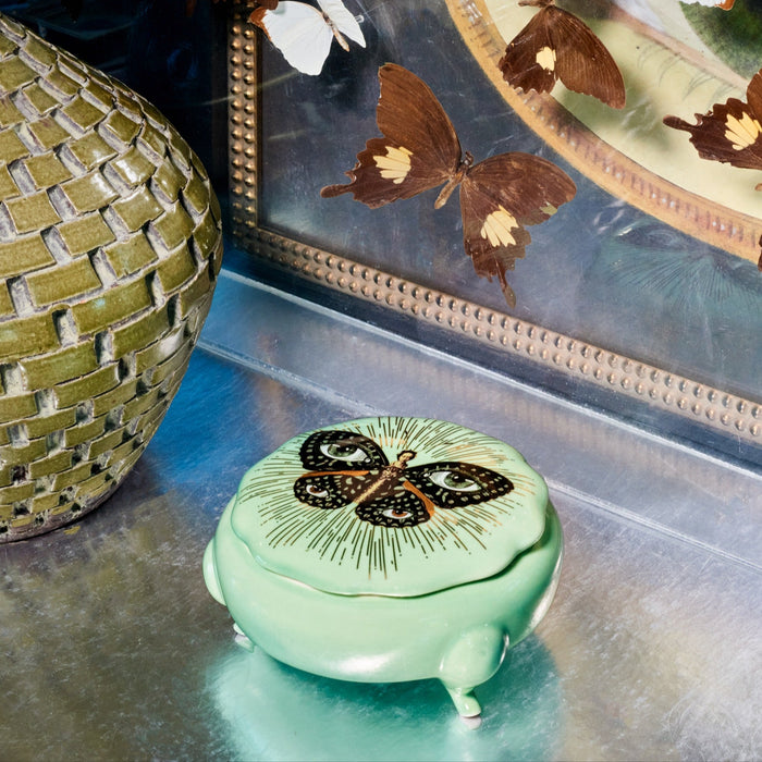 Madame Butterfly Round Box