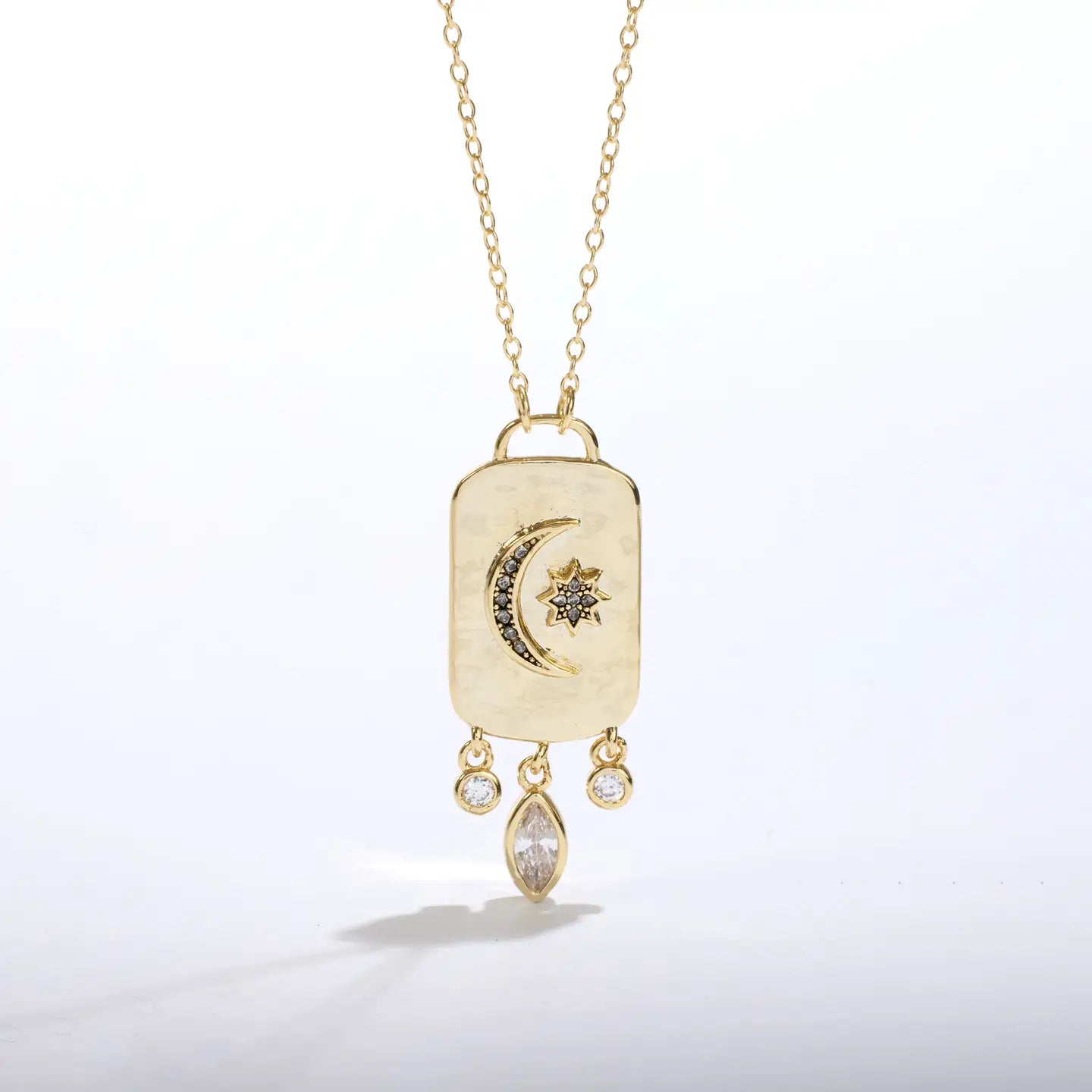 Celestial Crescent Necklace