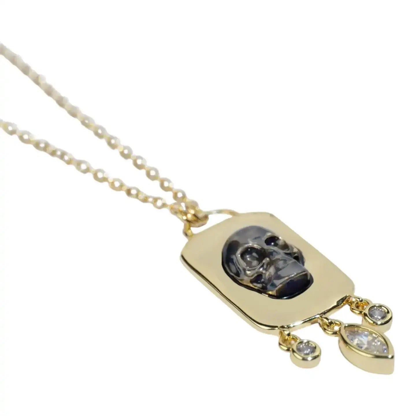 Vanitas Medallion Pendant