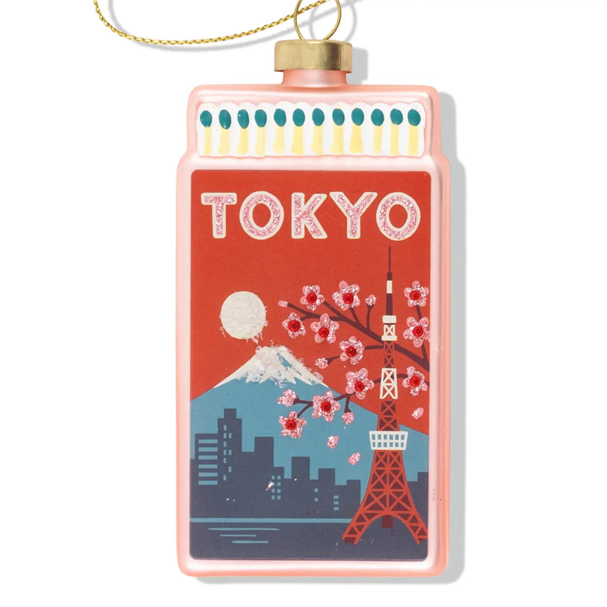 Tokyo Matchbook Ornament