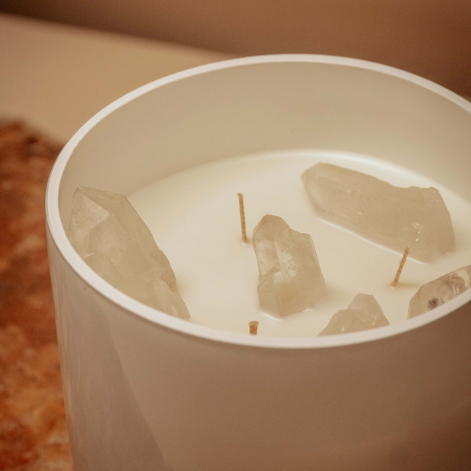 Crystal Candle - Clear Quartz XL