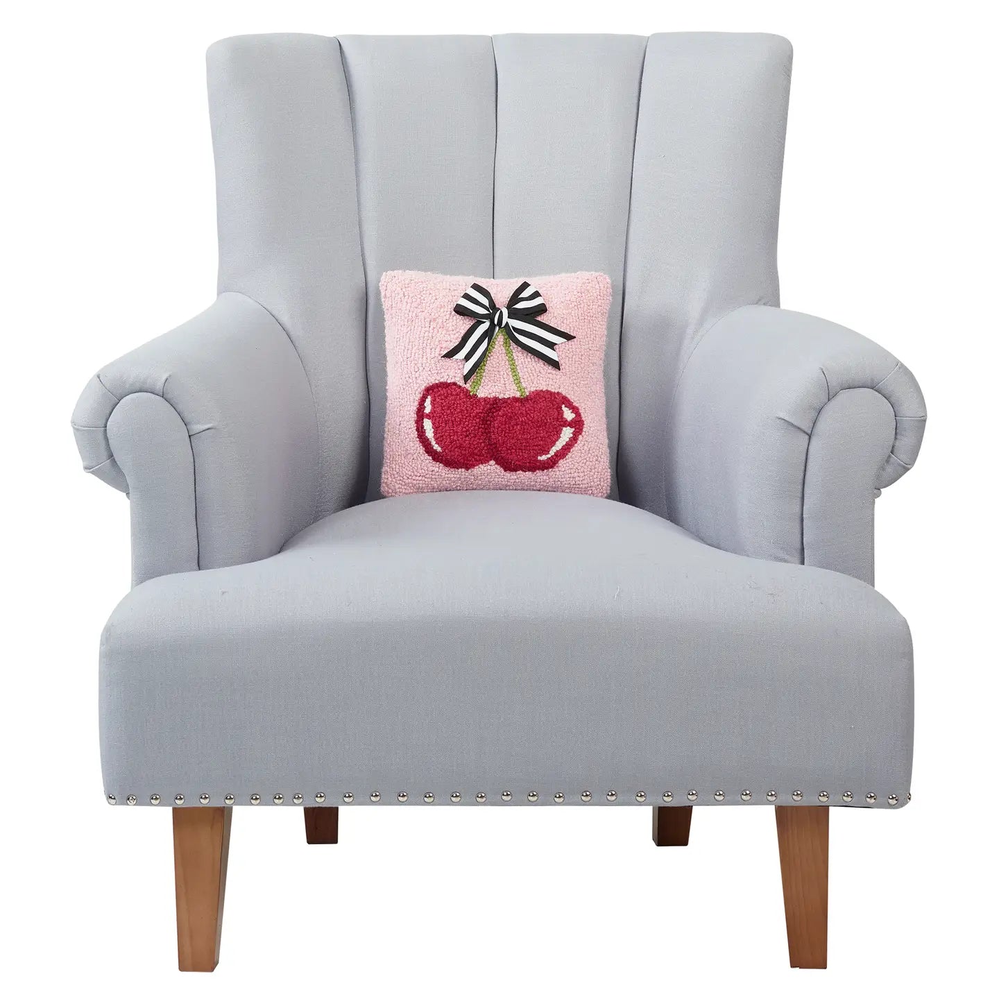 Cherries Ribbon Hook Pillow