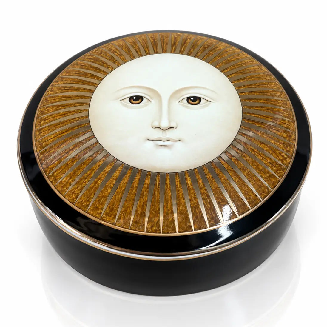 Golden Sun Porcelain Trinket Box | Spitfire Girl