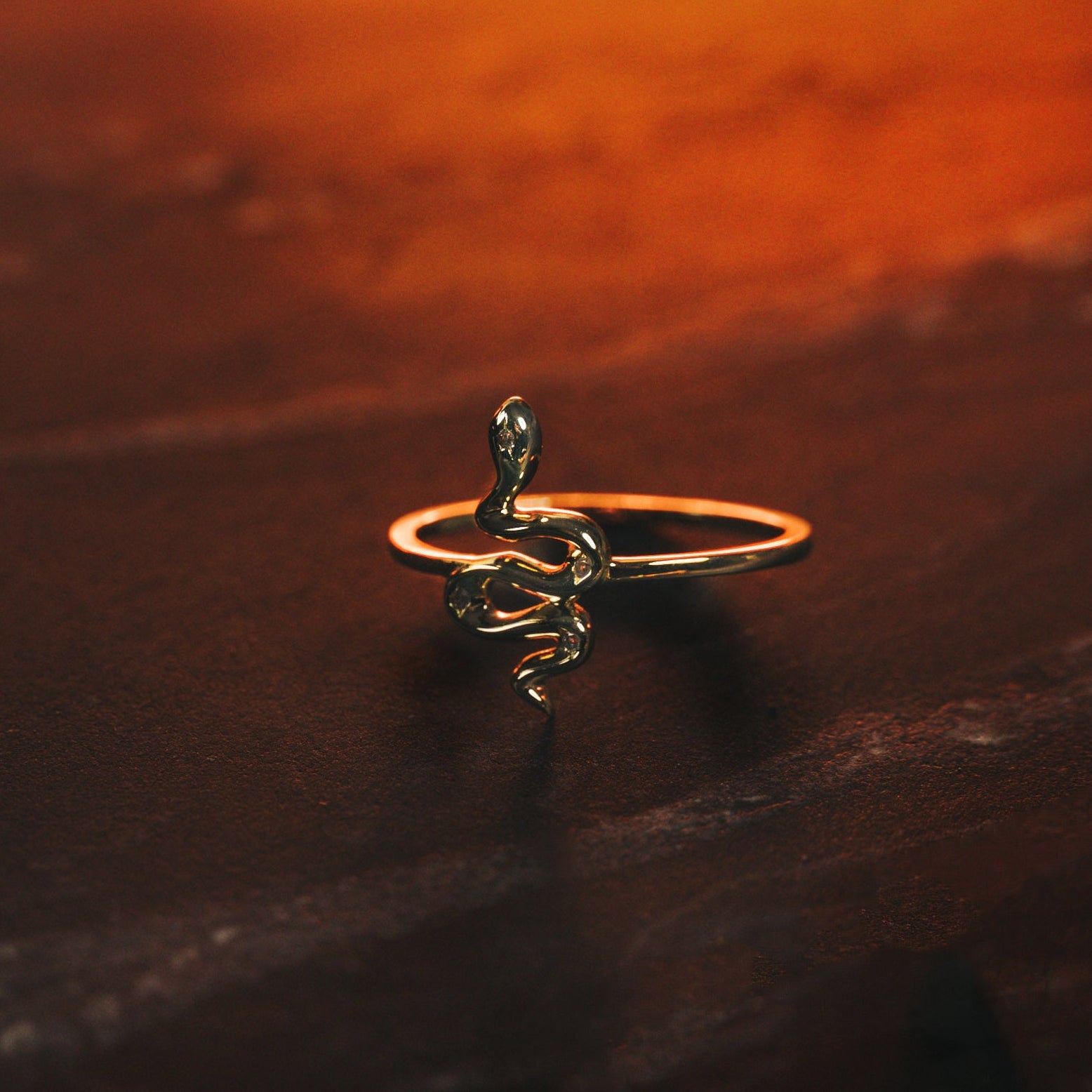Transformation Snake Ring