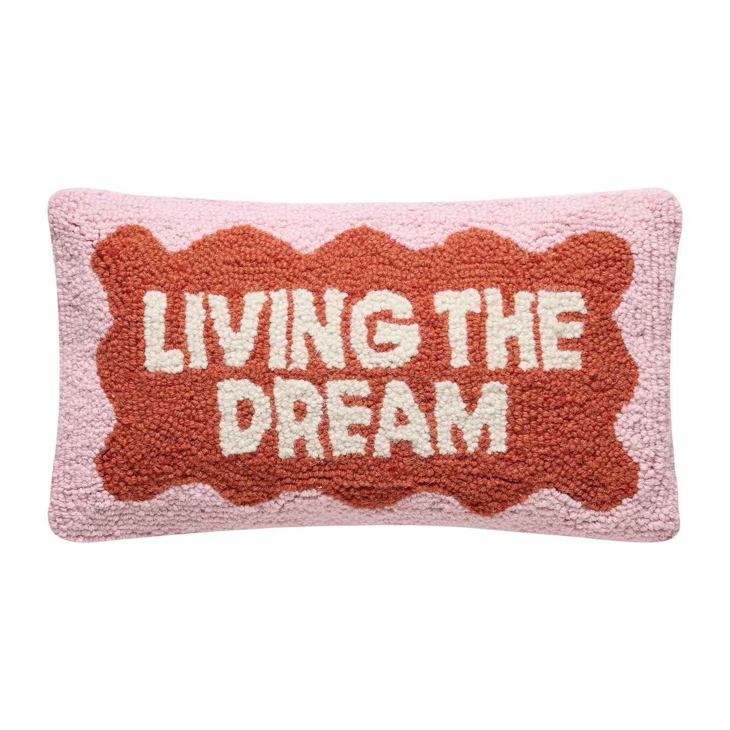 Living the Dream Hook Pillow 