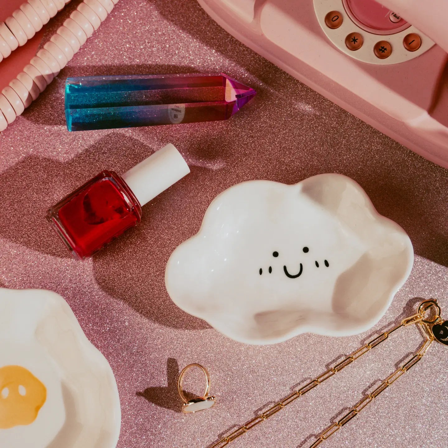 Smiley Cloud Mini Dish